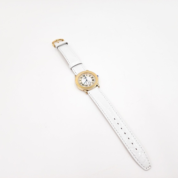 Must de CARTIER 🟥 Ronde 33mm 18K Gold Vermeil Quartz Ladies Watch - Picture 7 of 11